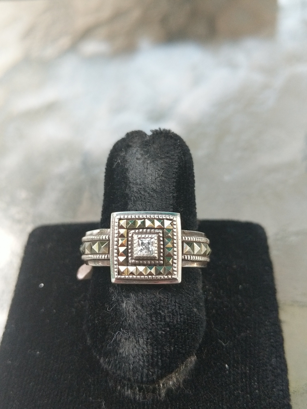 Judith Jack Sterling Silver Ring